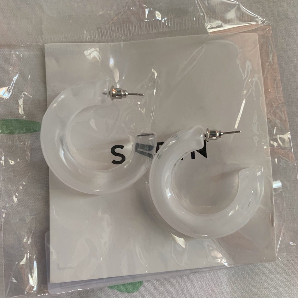 Crystal Hoops - Picture 2 of 2
